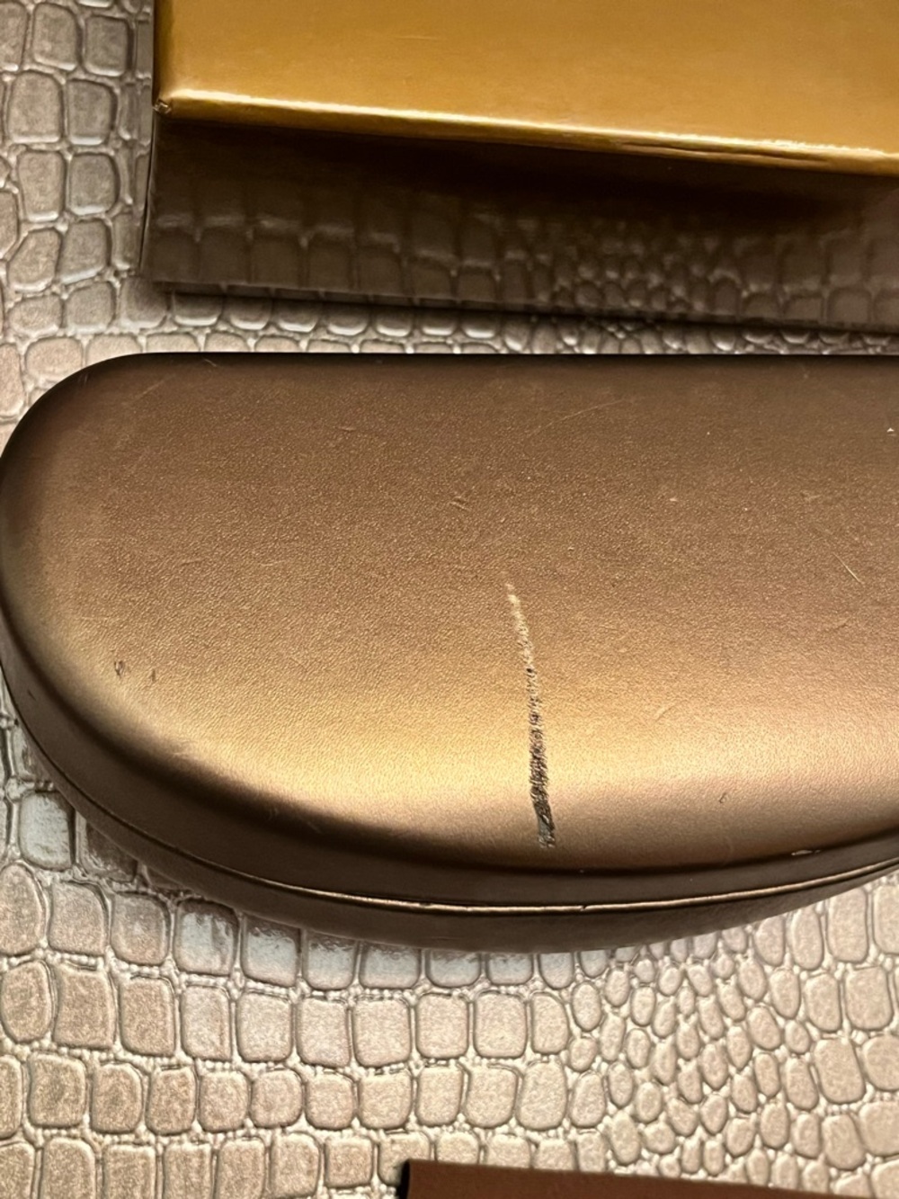 Gucci Havana Bamboo Tortoiseshell Gradient Brown/Green Women’s Sunglasses (EUC) - Picture 14 of 16